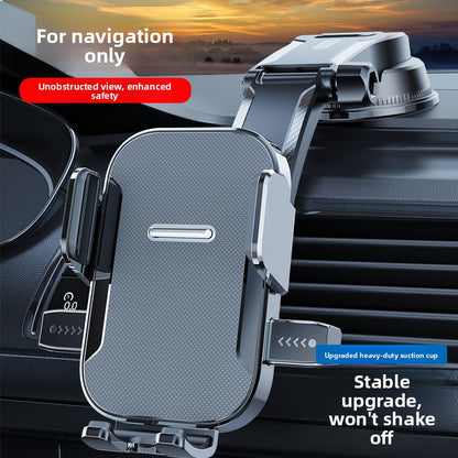 Car-mounted automatic suction cup mobile phone holder
